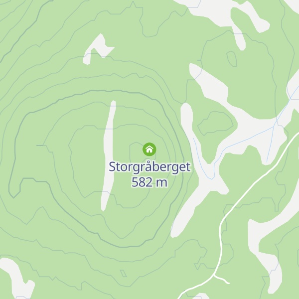 Map of Storgråberget
