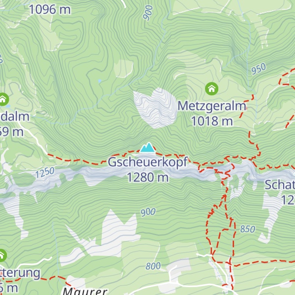 Map of Gscheuerkopf