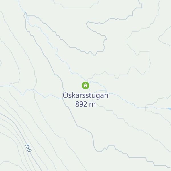 Map of Oskarsstugan