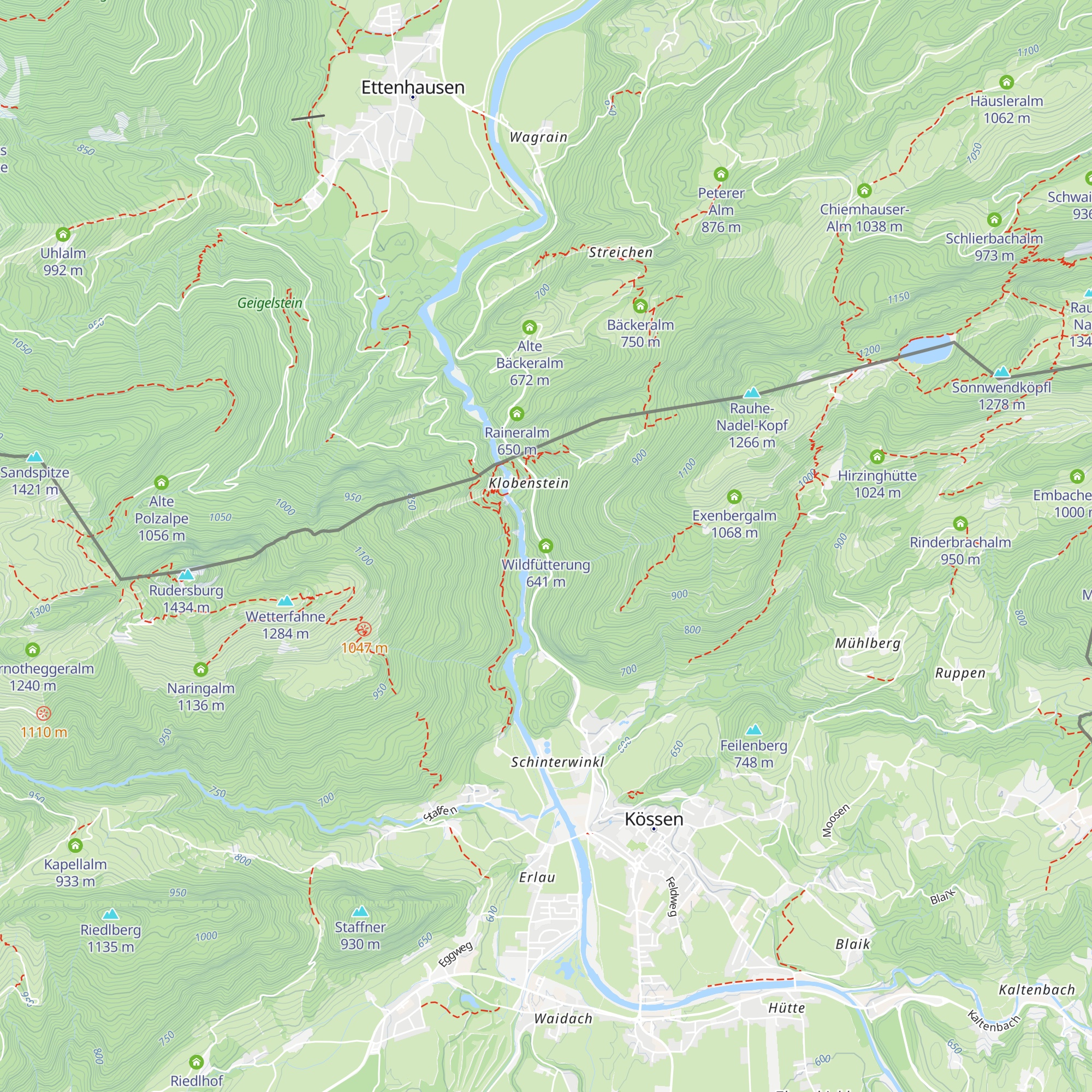 Wildfütterung map