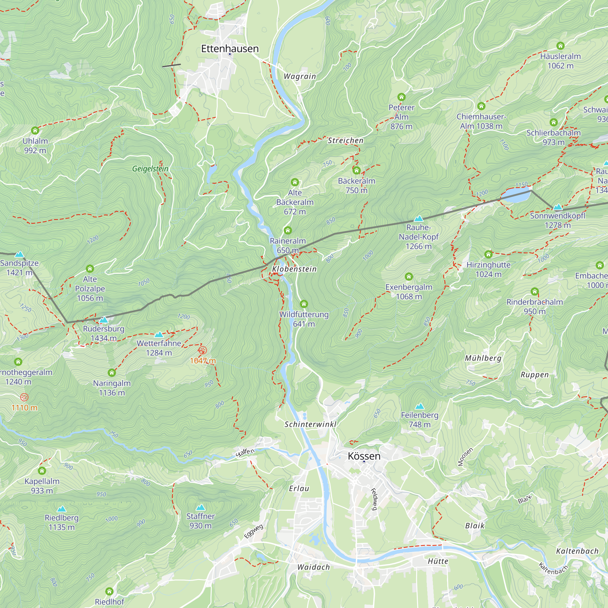 Wildfütterung map