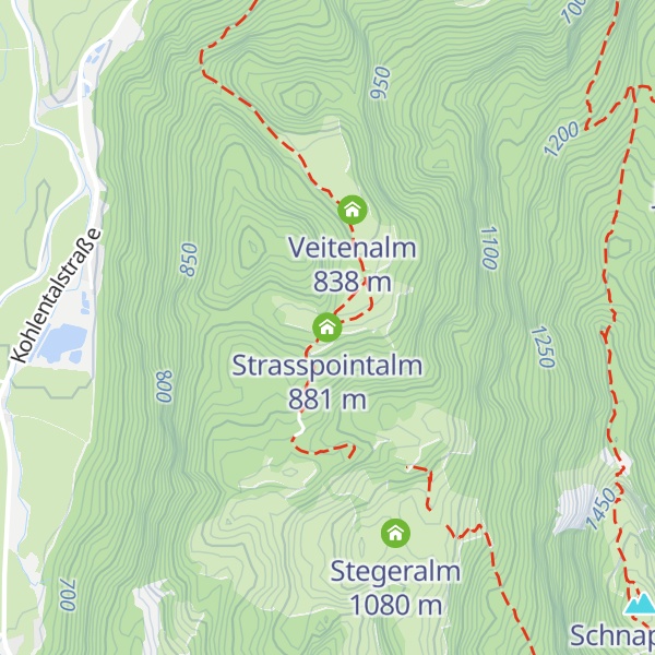 Map of Strasspointalm