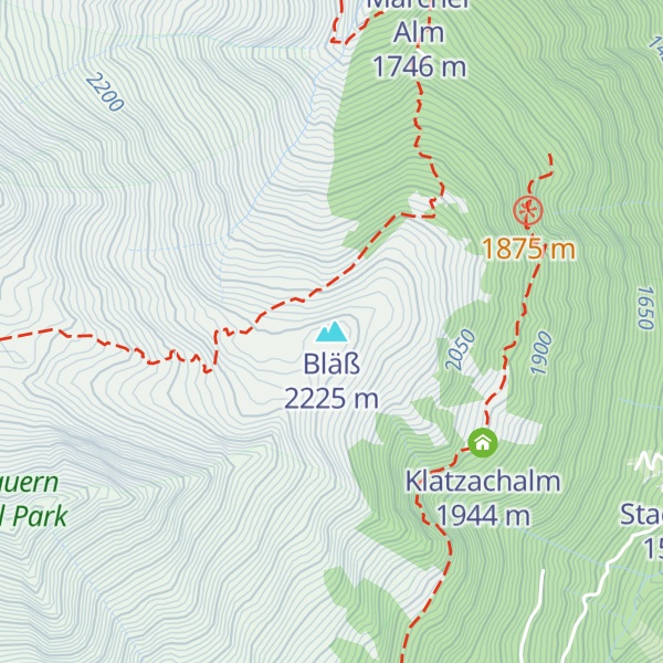 Map of Bläß