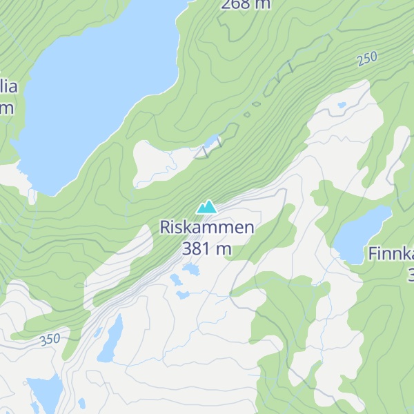Map of Riskammen