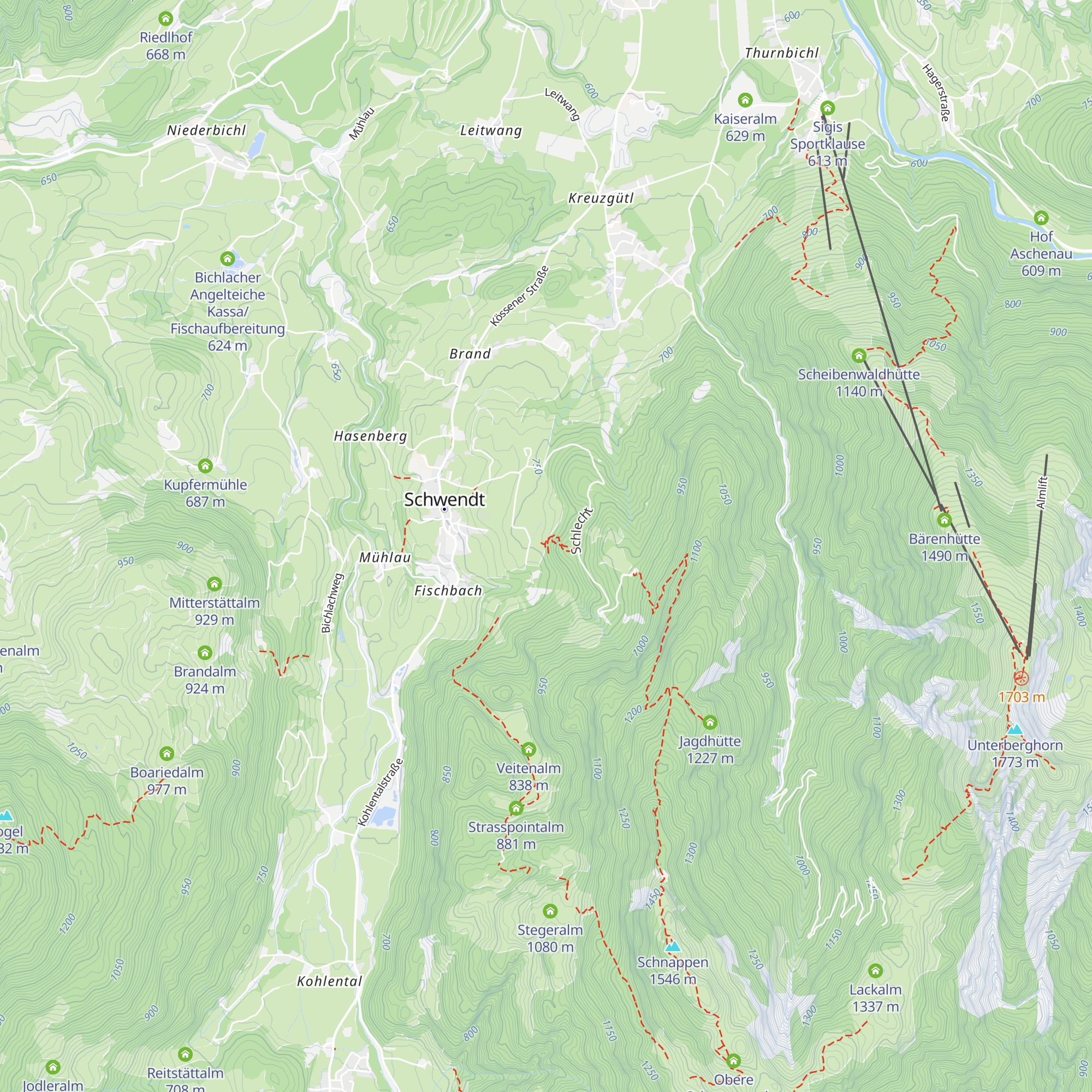 Wasserhochbehälter map