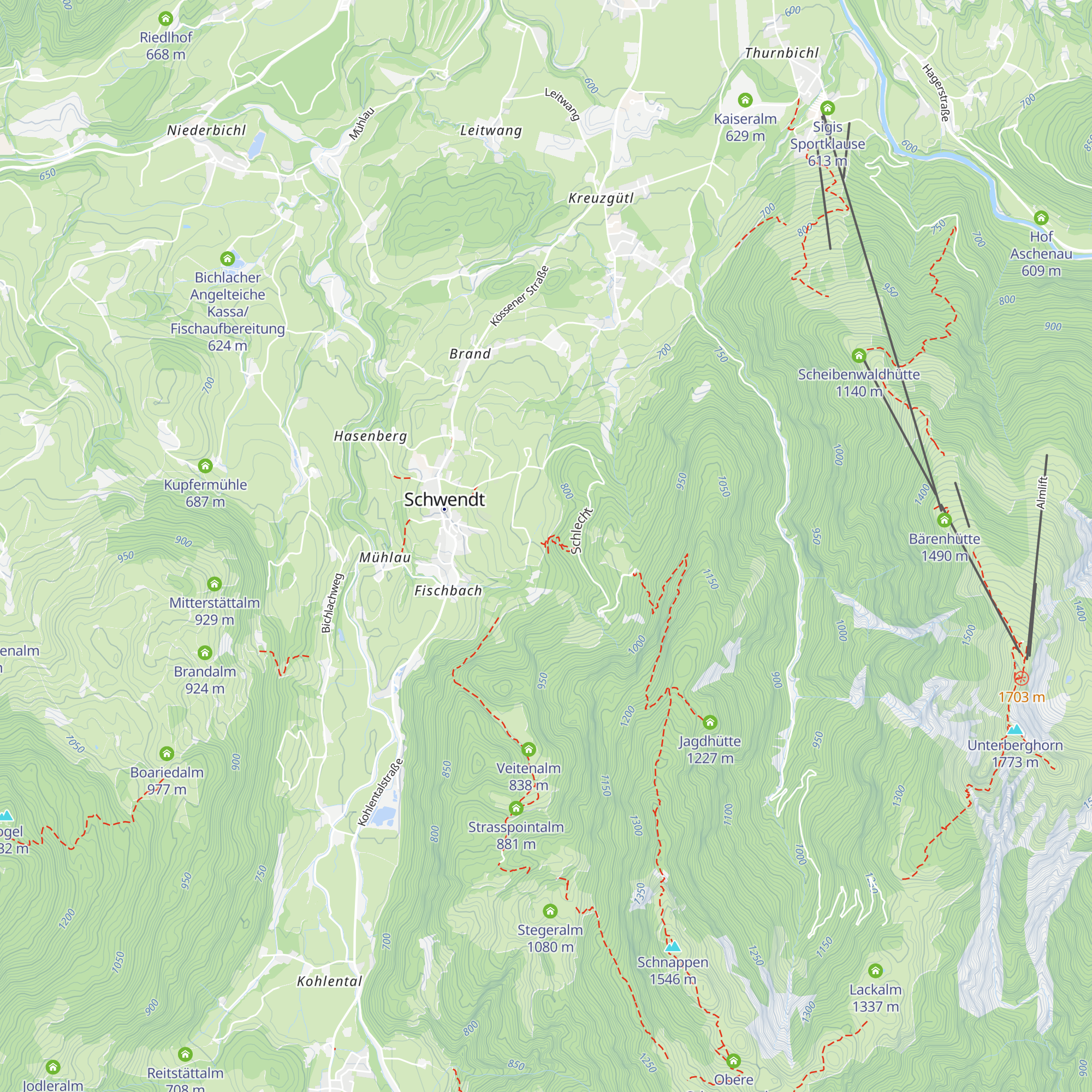 Wasserhochbehälter map