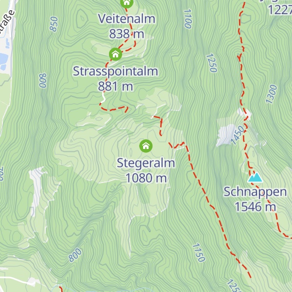 Map of Stegeralm