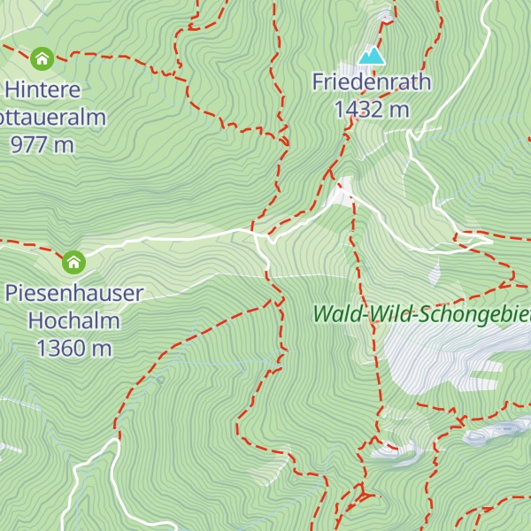 Map of Bergwachthütte