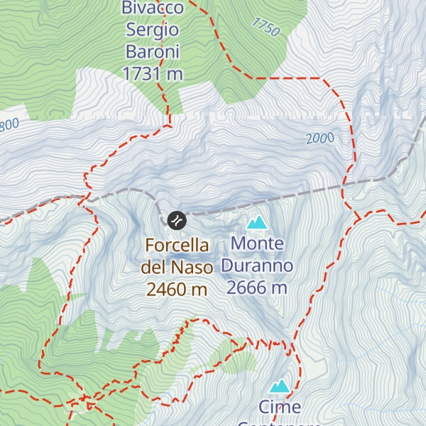 Map of Il Naso