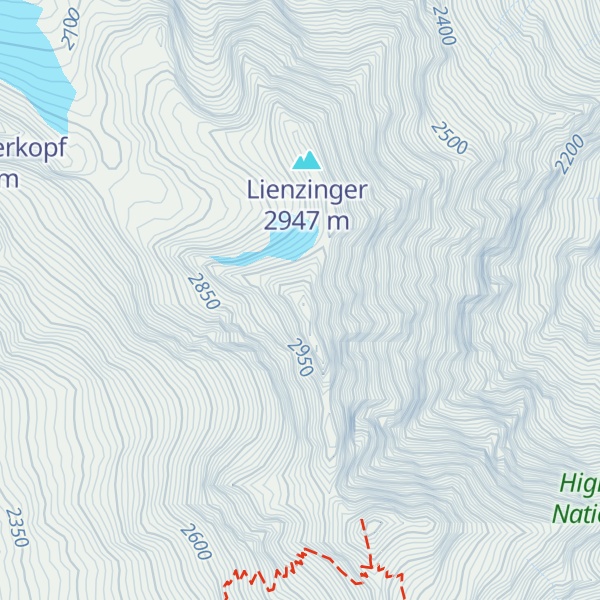 Map of Blessachkopf