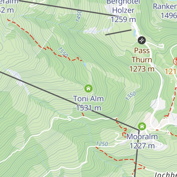 Map of Toni Alm