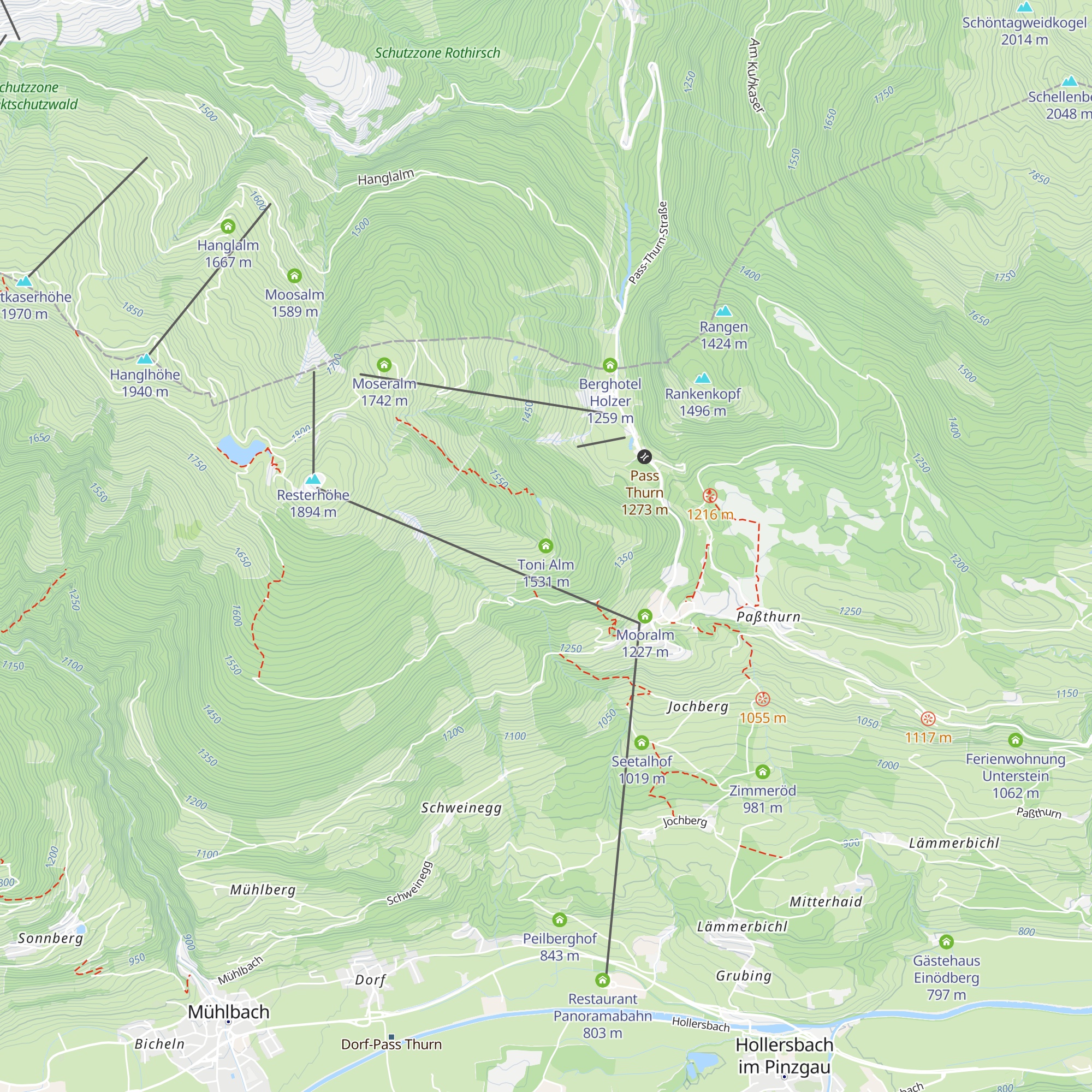 Toni Alm map
