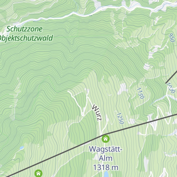 Map of Wurzniederalm