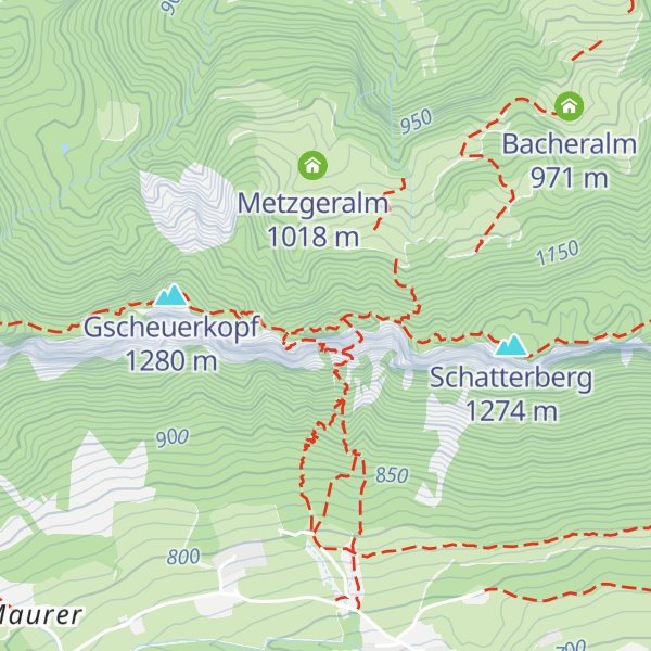 Map of Ursulablick