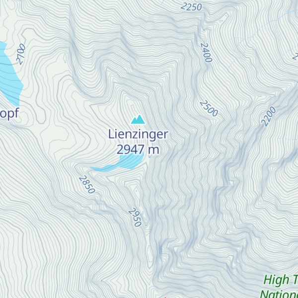 Map of Säullahnspitze