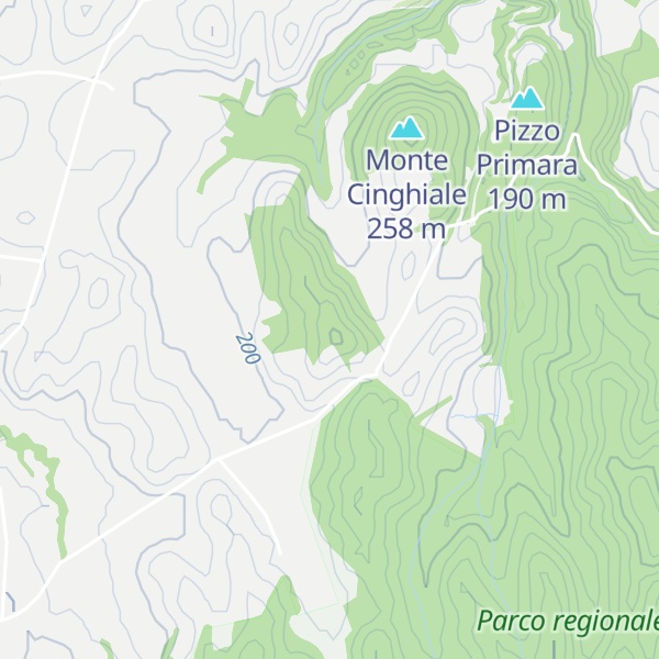 Map of Montagna