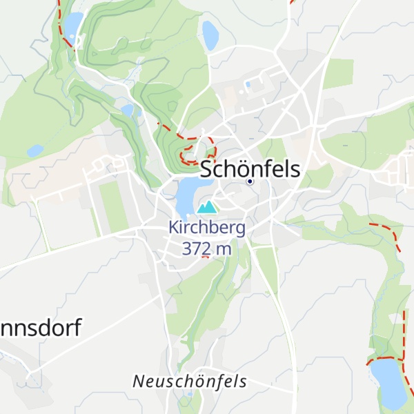 Map of Kirchberg