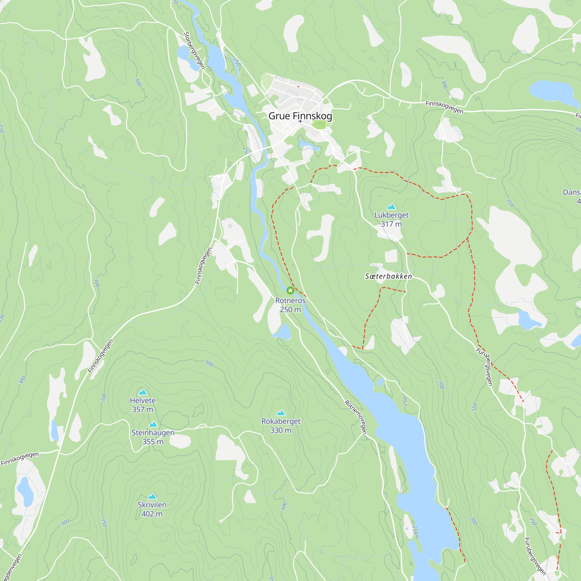 Rotneros map