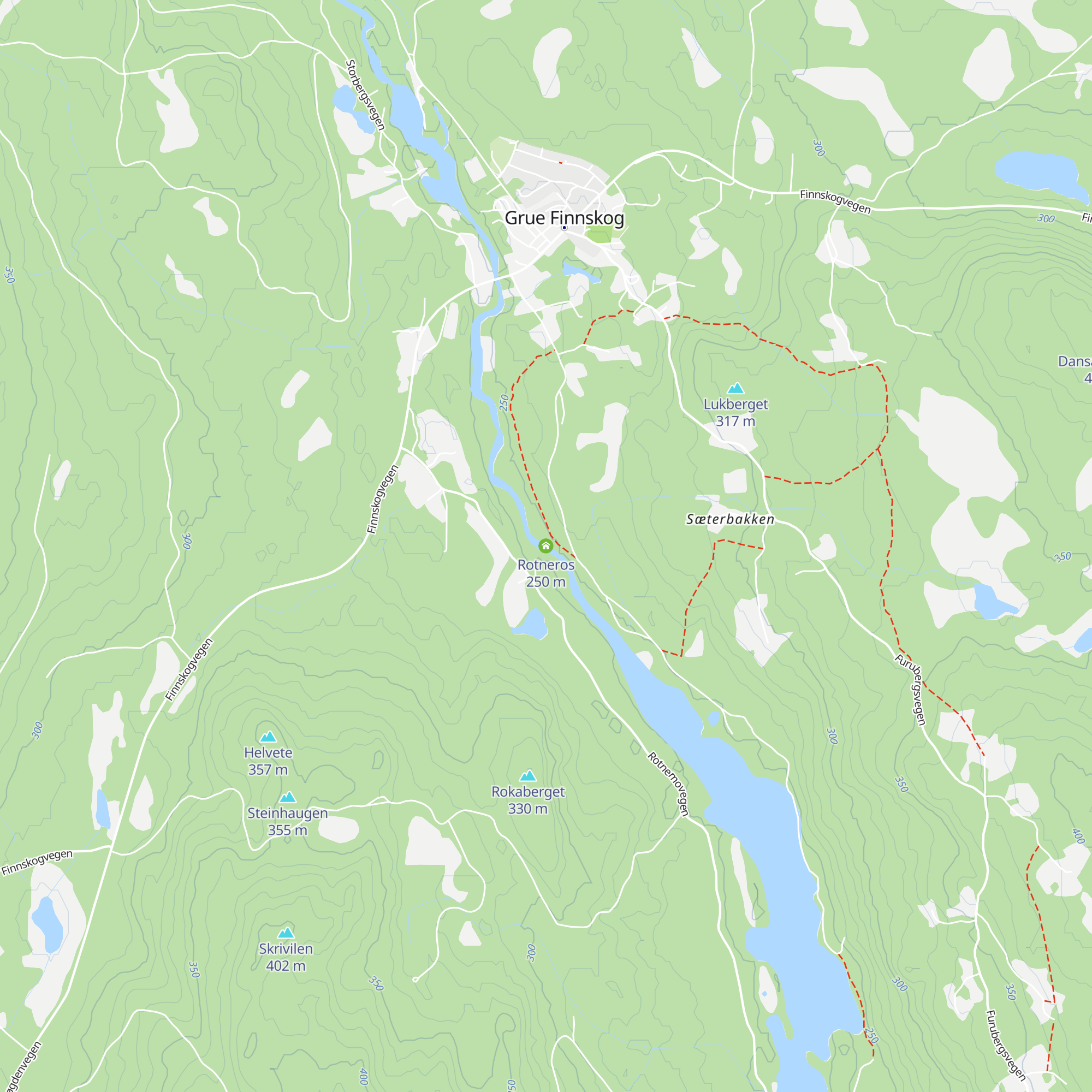 Rotneros map