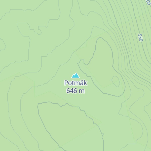 Map of Potmäk