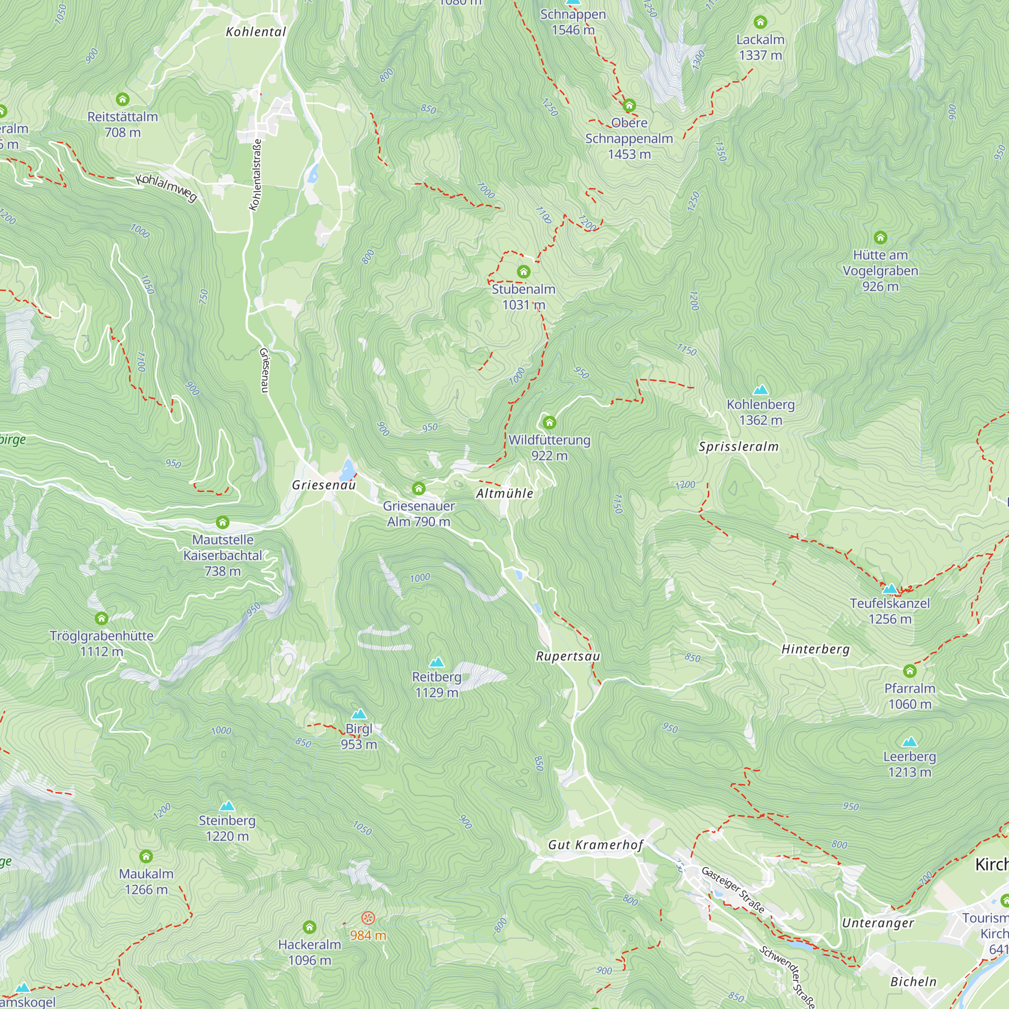 Altmühl map