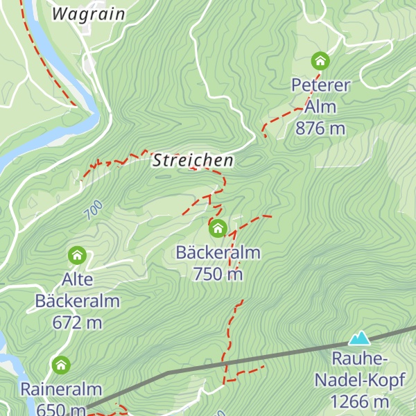 Map of Dorfmülleralm