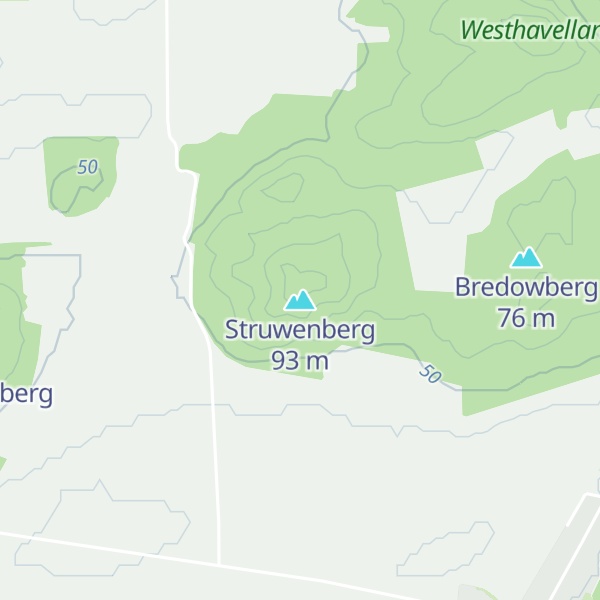 Map of Struwenberg