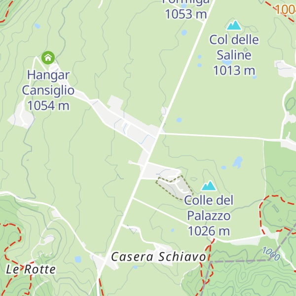 Map of Rifugio Sant'Osvaldo