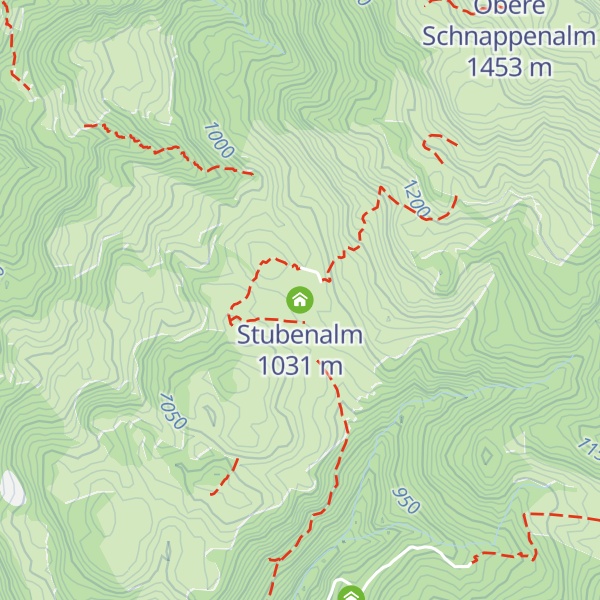 Map of Stubenalm