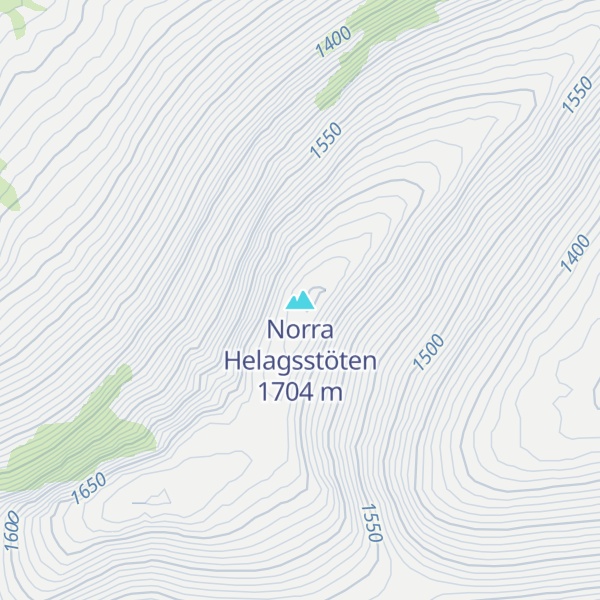 Map of Norra Helagsstöten