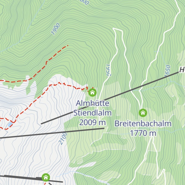 Map of Almhütte Stiendlalm
