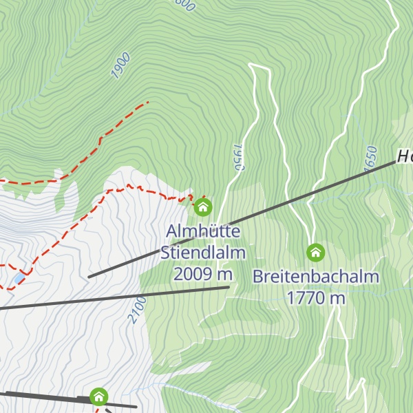 Map of Almhütte Hofelet