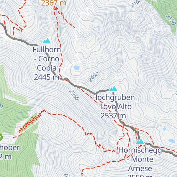 Map of Sillianer Hütte