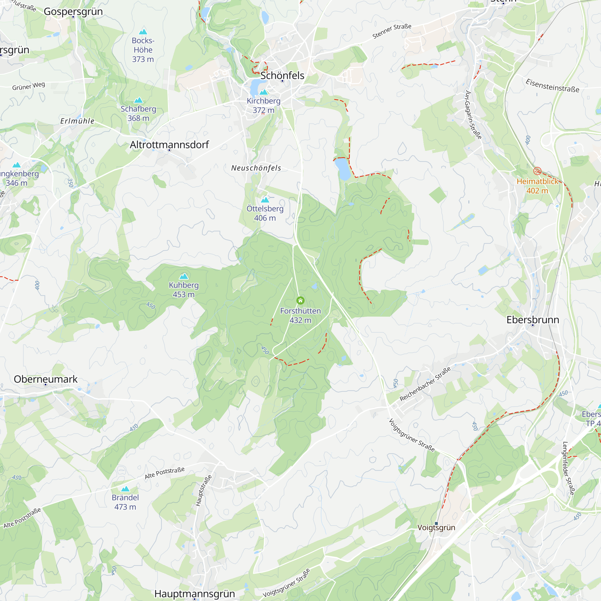 Forsthütten map