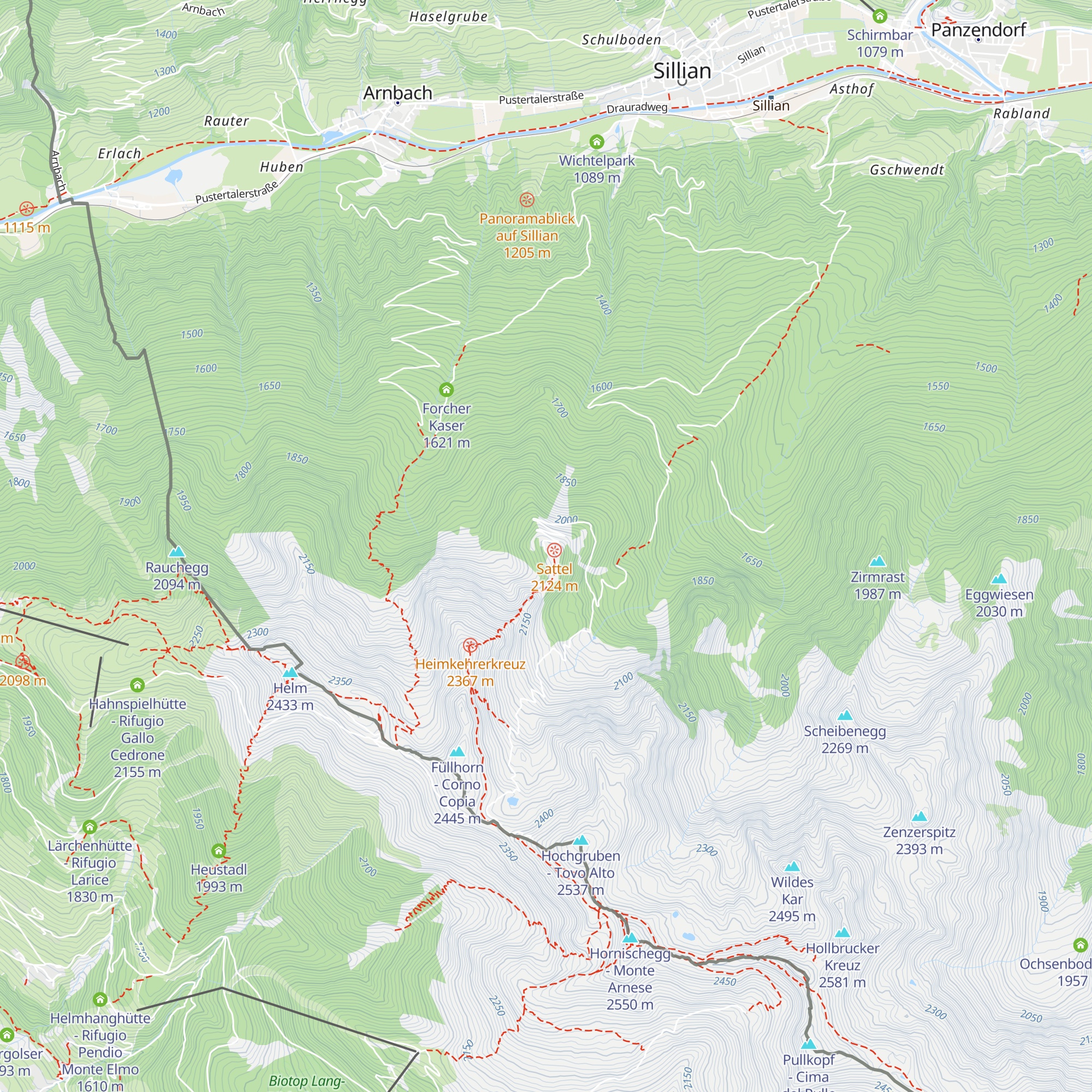 Cabane décollage deltaplane map
