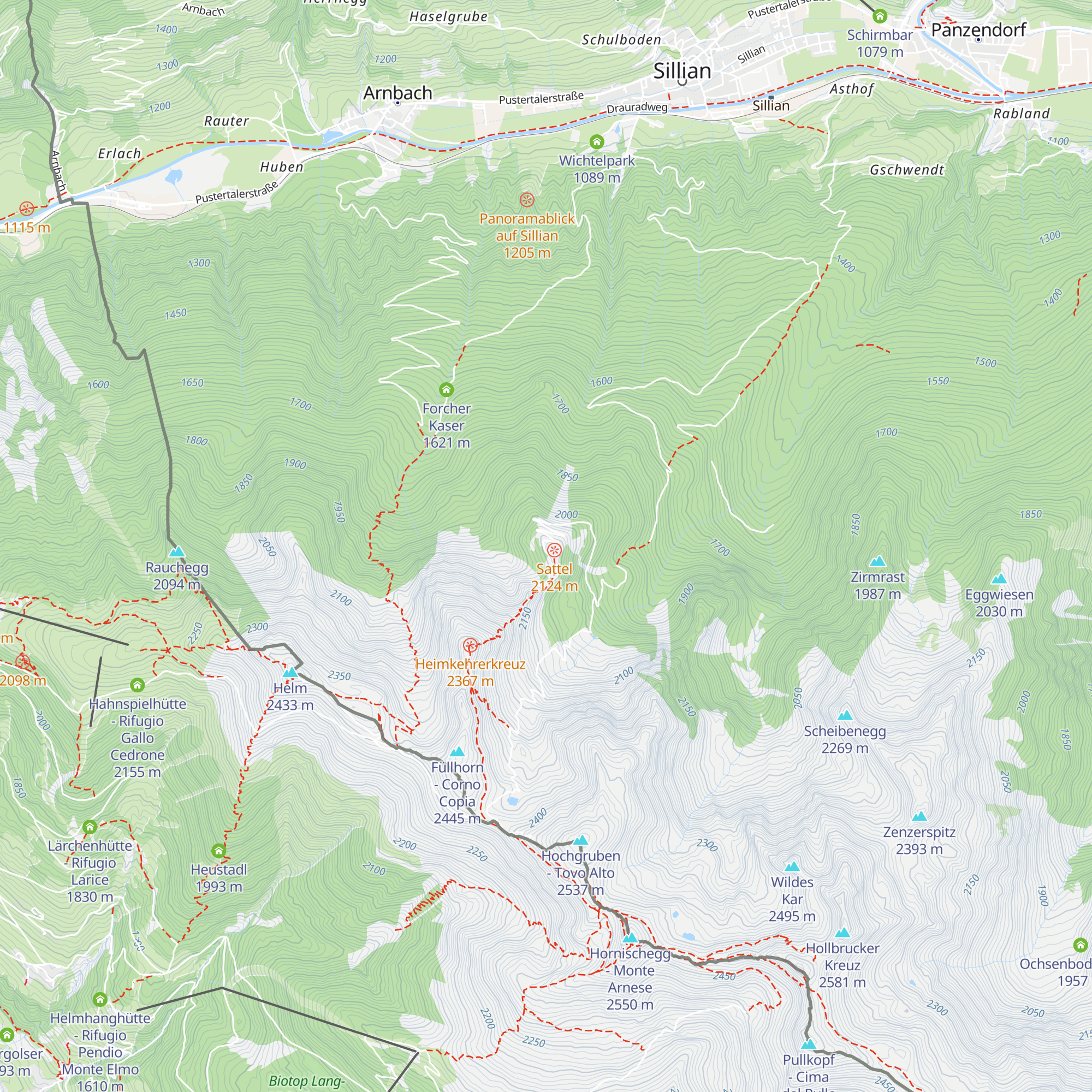 Cabane décollage deltaplane map