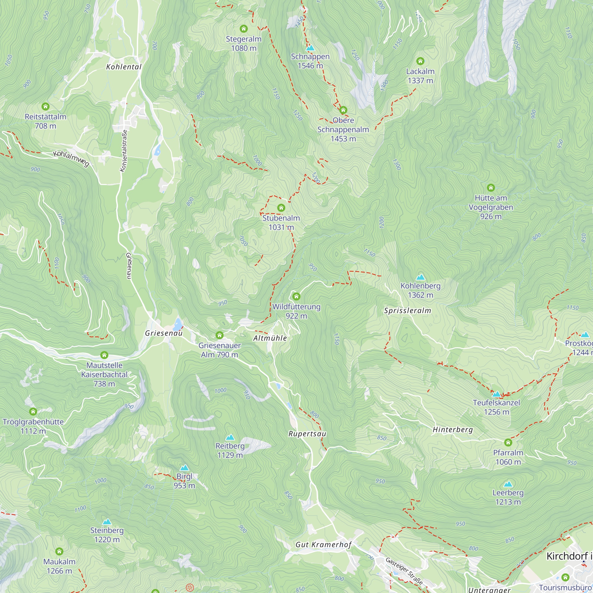 Wildfütterung map