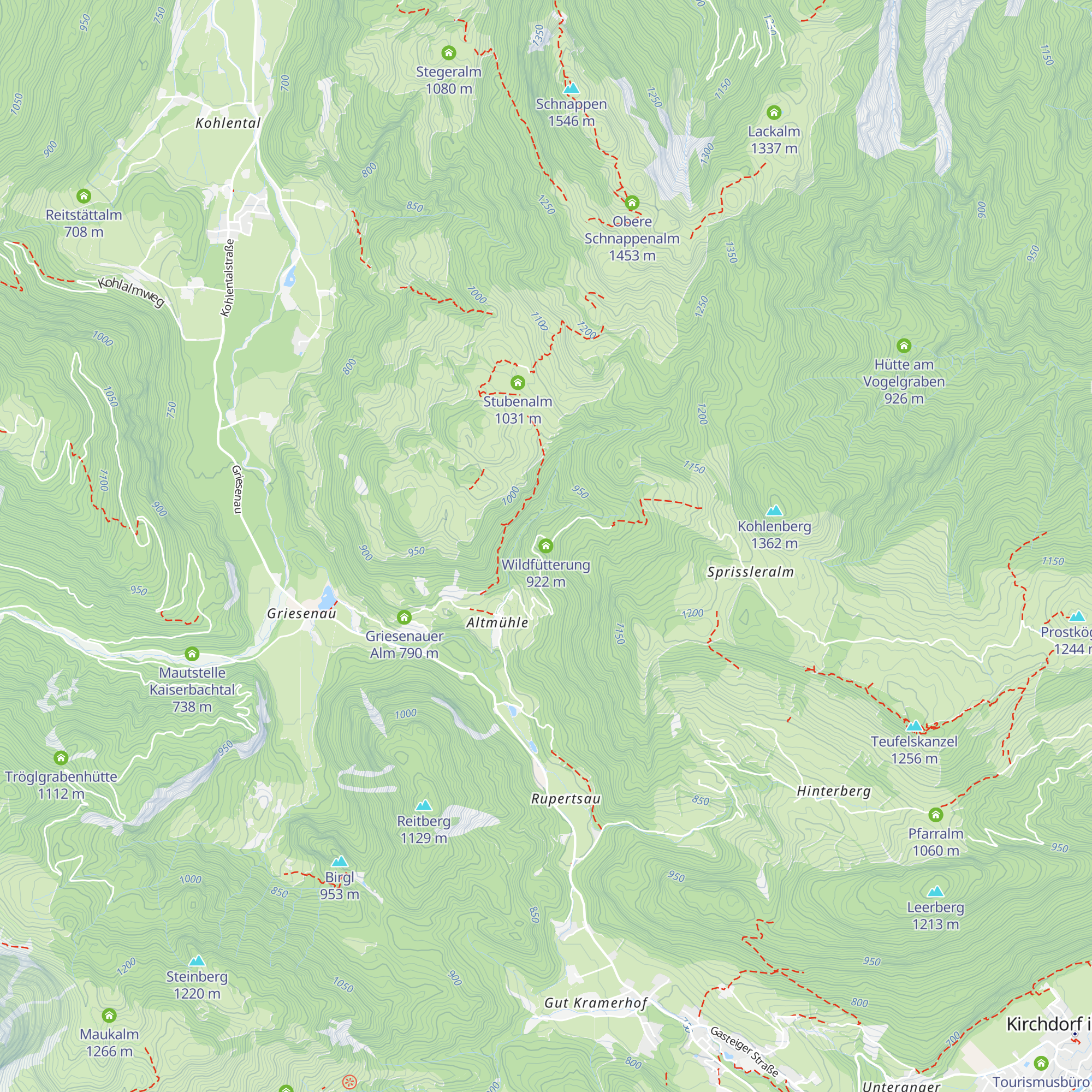 Wildfütterung map