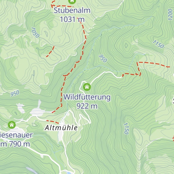Map of Wildfütterung
