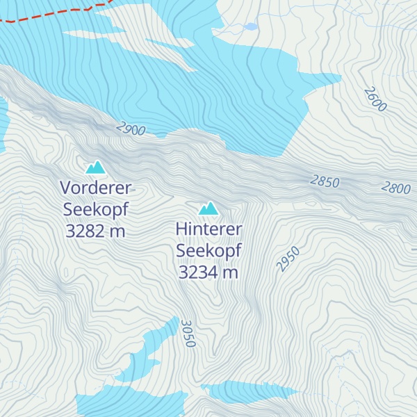 Map of Hinterer Seekopf