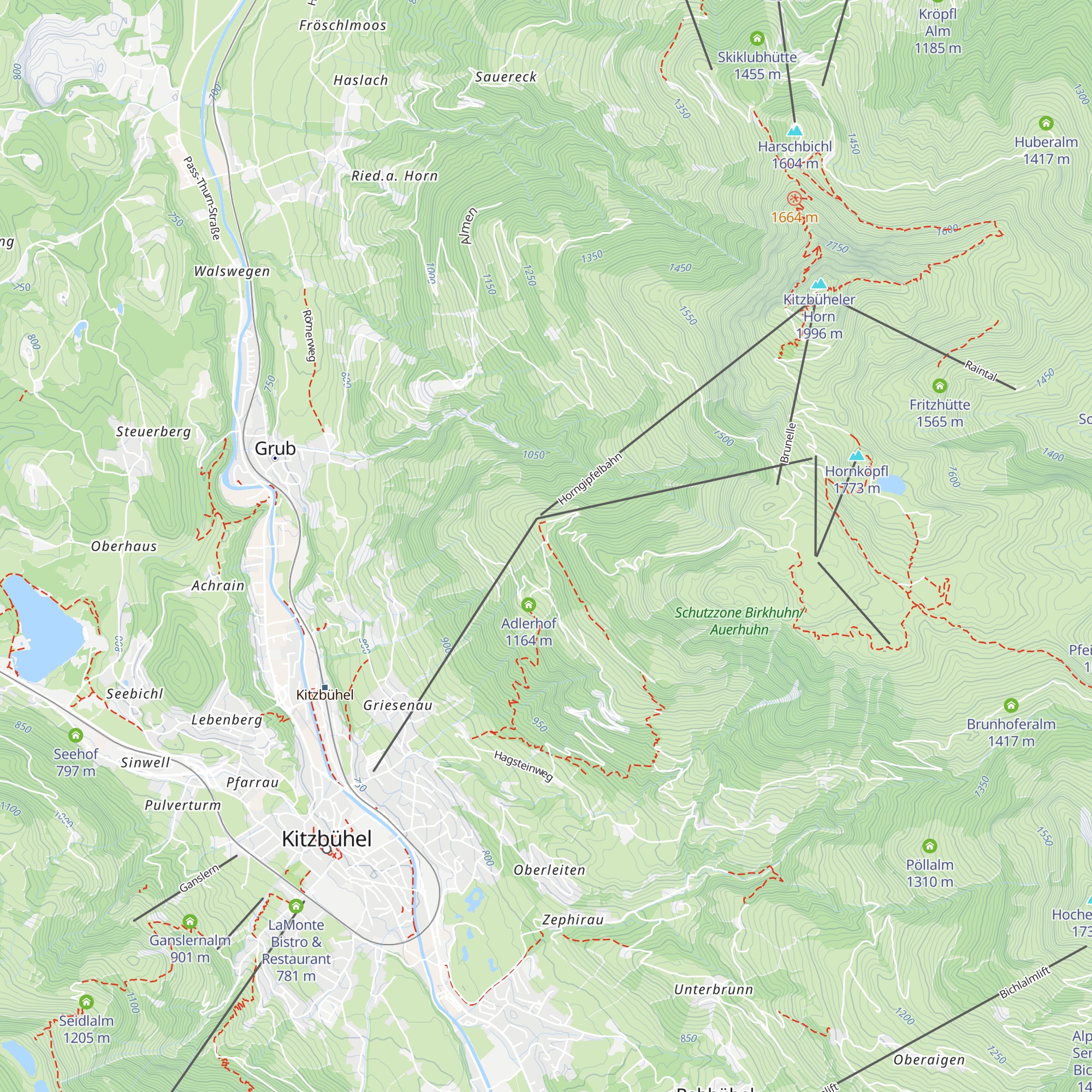 Adlerhütte map