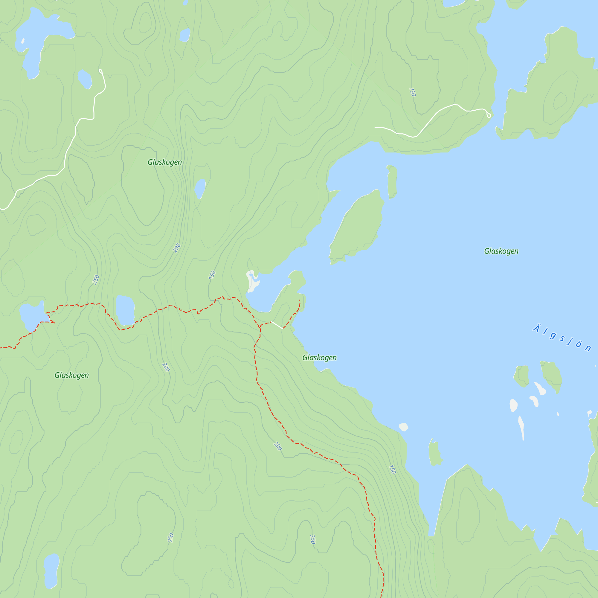 Älgsjön map