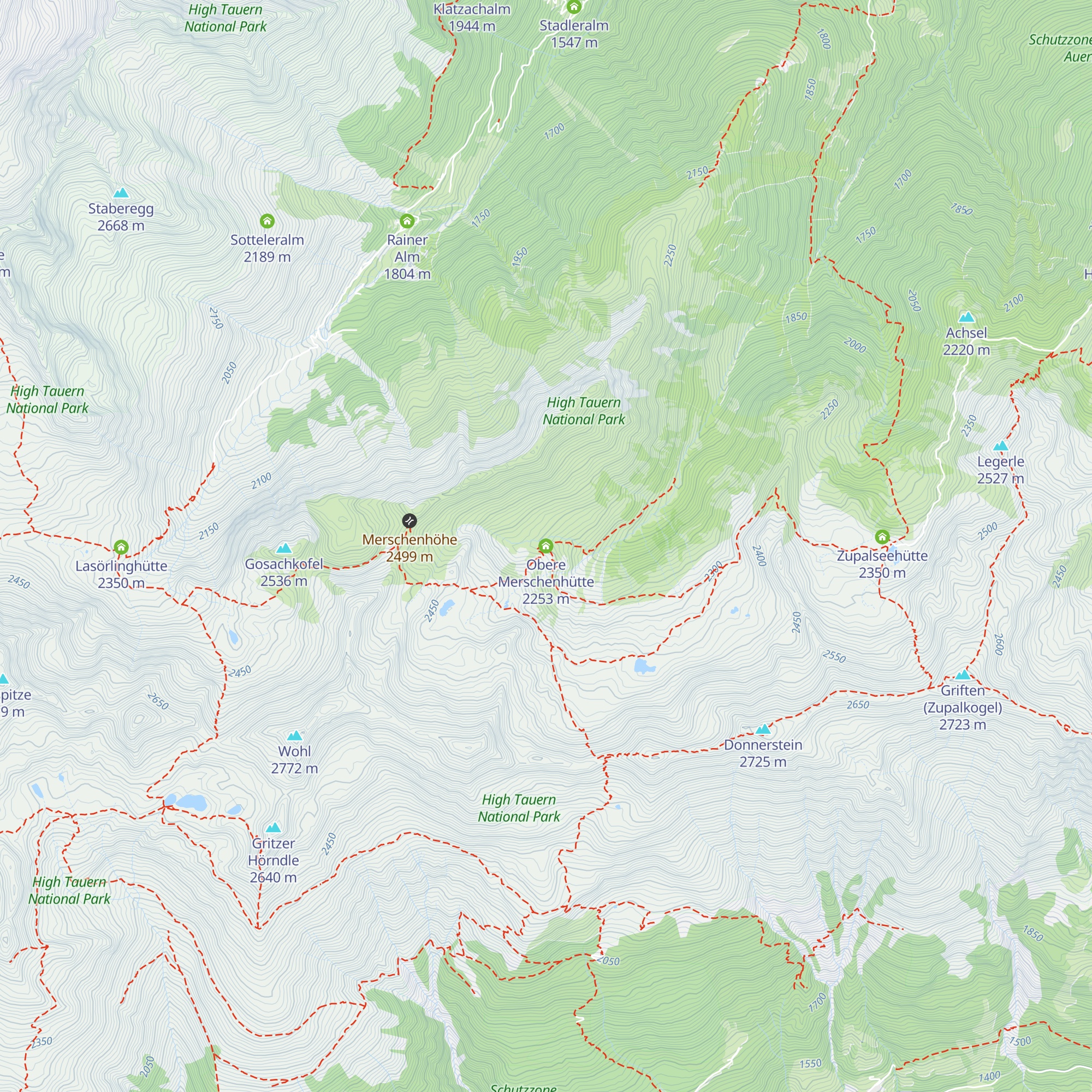 Obere Merschenhütte map