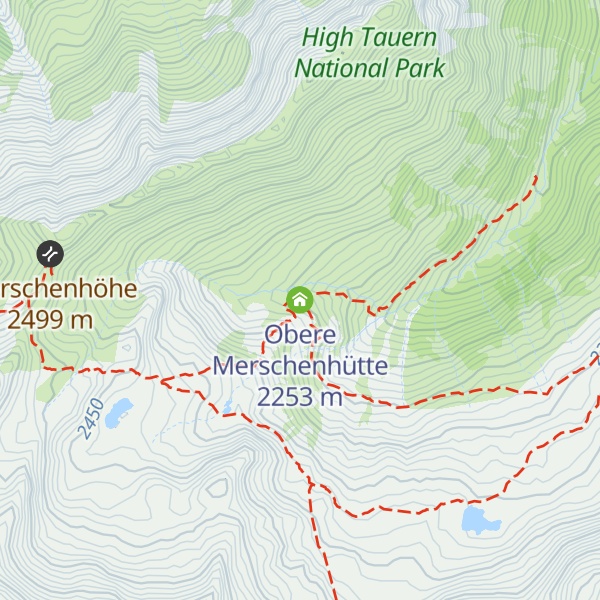 Map of Obere Merschenhütte