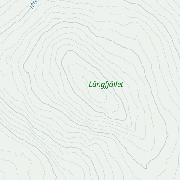 Map of Slagufjället