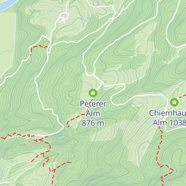 Map of Peterer Alm