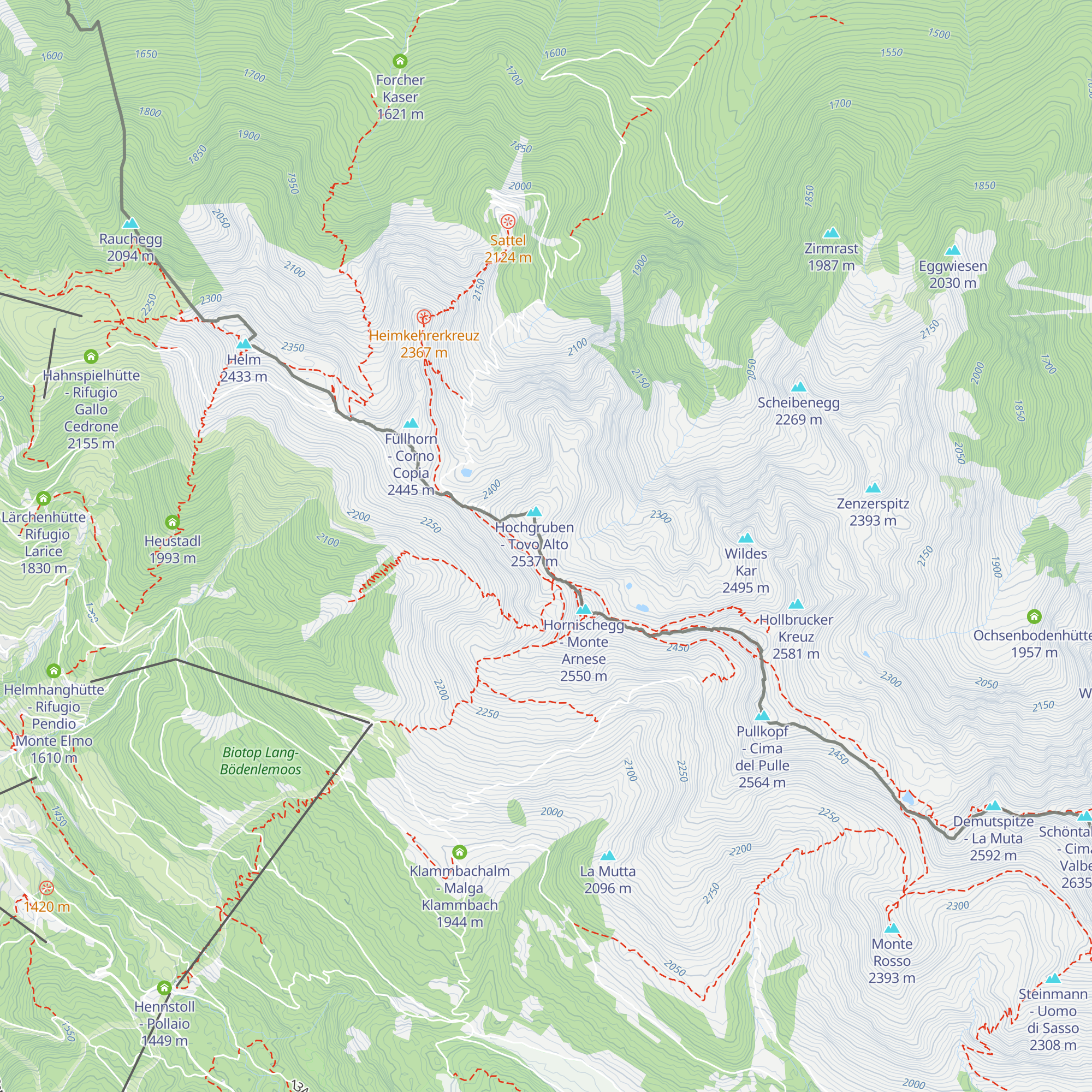 Hirtenhütte map