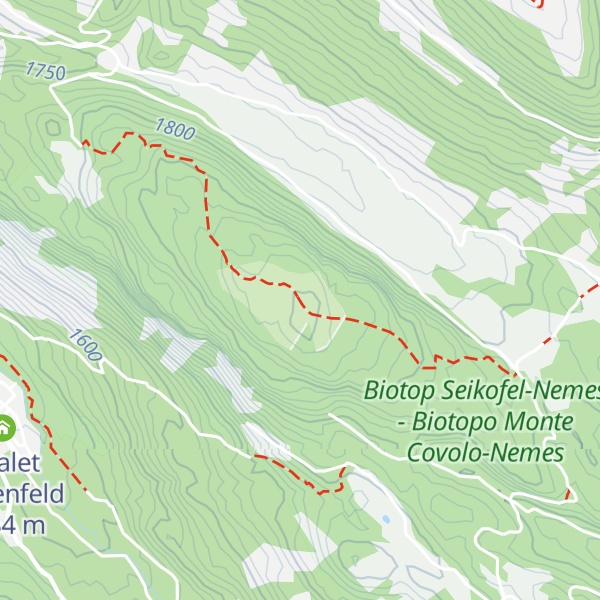 Map of Seikofel