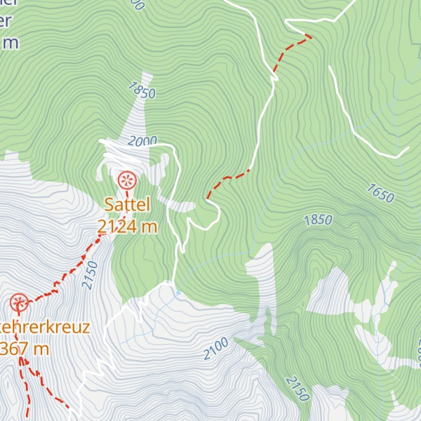 Map of Leckfeldalm