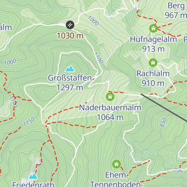 Map of Maieralm